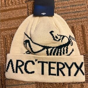 Arc'teryx Cream Beanie Hat